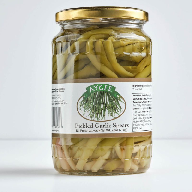 Pickled Garlic Spears