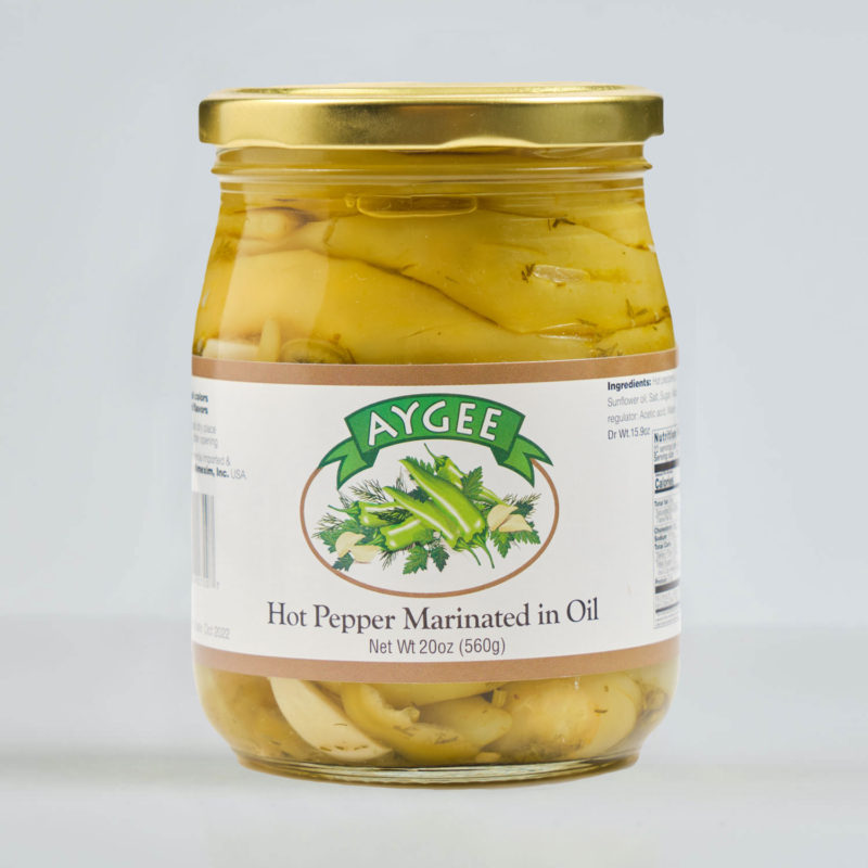 Marinated Hot Pepper in Oil